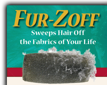 Fur-Zoff Sweeps Hair Off the Fabrics of Your Life